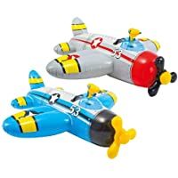 Intex Figura Avion Hinchable (132X130 CMS) con Pistola Lanza Agua- Multicolor (57537NP) - Modelos-colores Surtidos- 1…